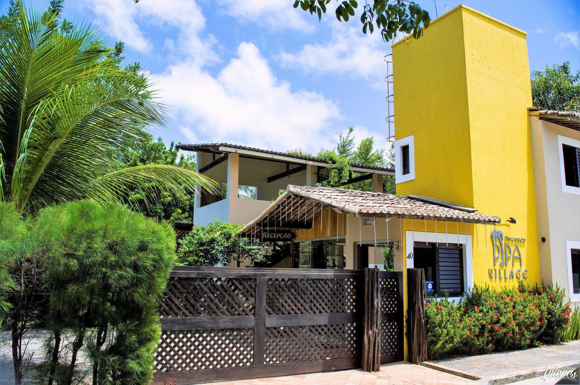 Pousada Pipa Potiguar Praia de Pipa Exterior foto
